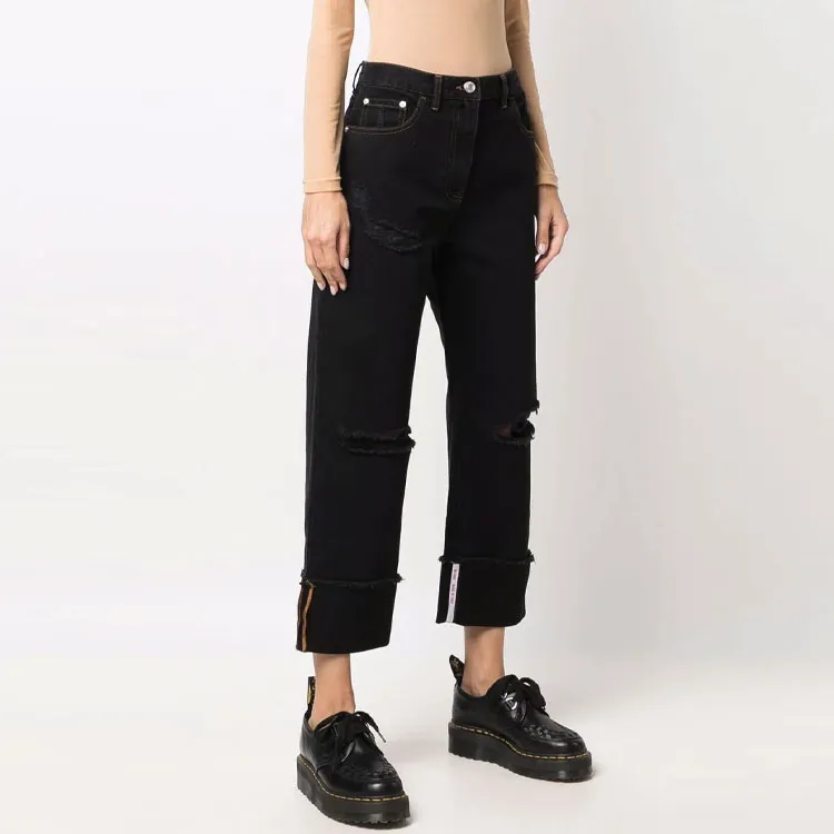 GCDS Jeans Women's Black-3