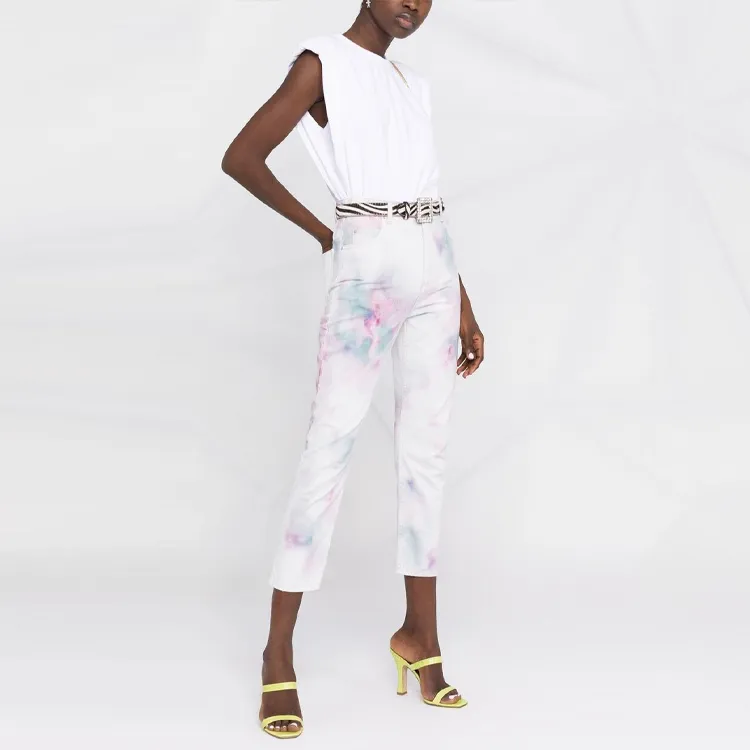 ISABEL MARANT ETOILE Tie-Dye Effect Jeans-2