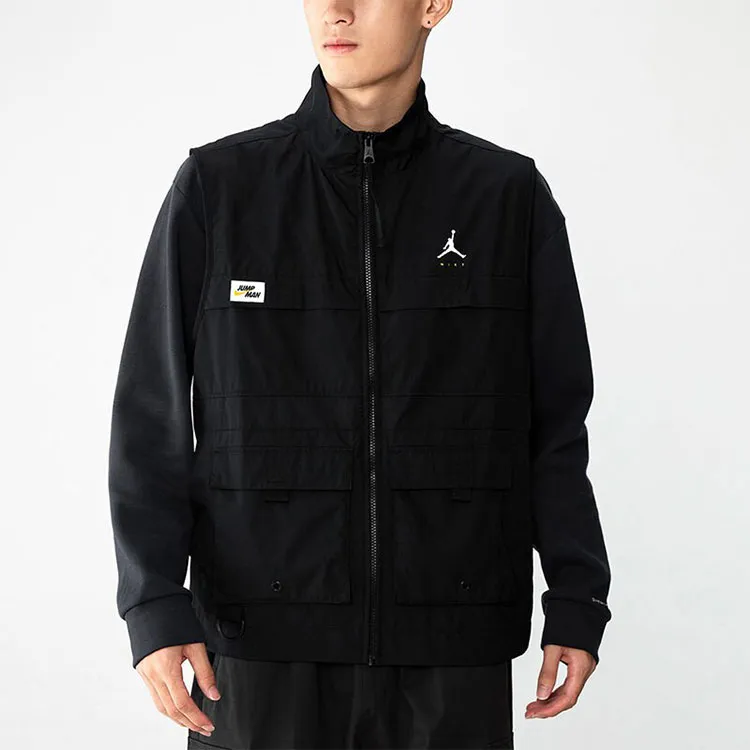 Jordan Vests Men Black-2