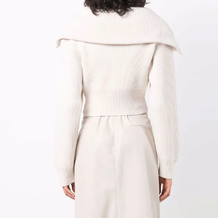Jacquemus La Maille Risoul Sweater 'Off White'-3
