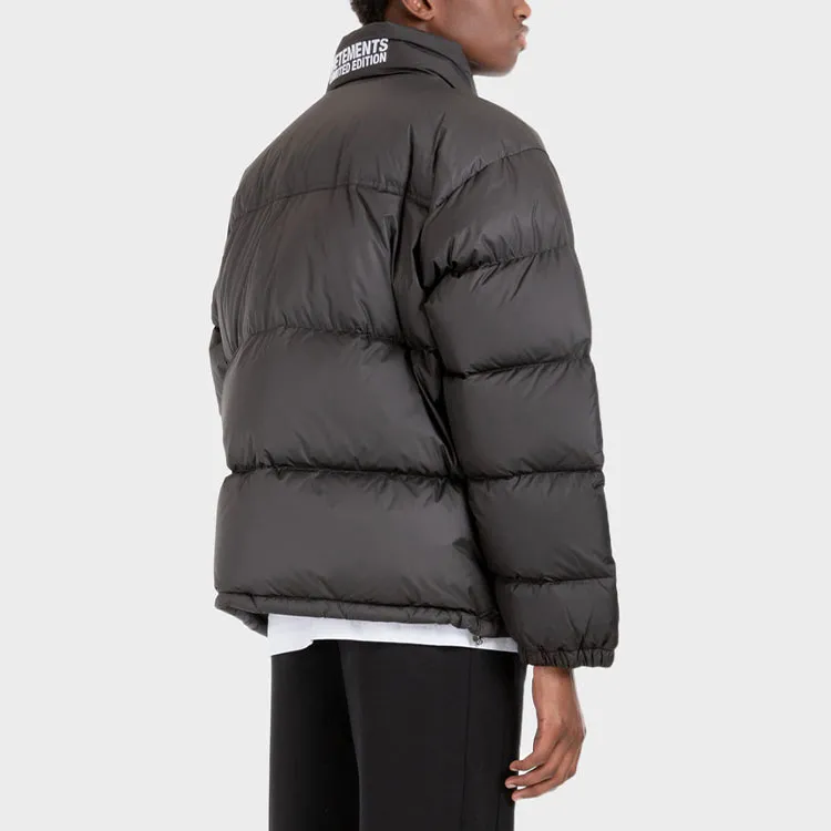 Vetements FW21 Down Jacket Men's Black-3