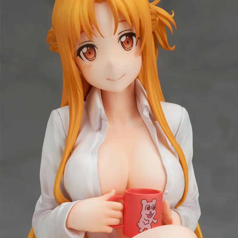 GSC Asuna/Kikuchi Asuna Sword Art Online Yuuki Asuna Shirt Ver 17cm Scale Figures-4