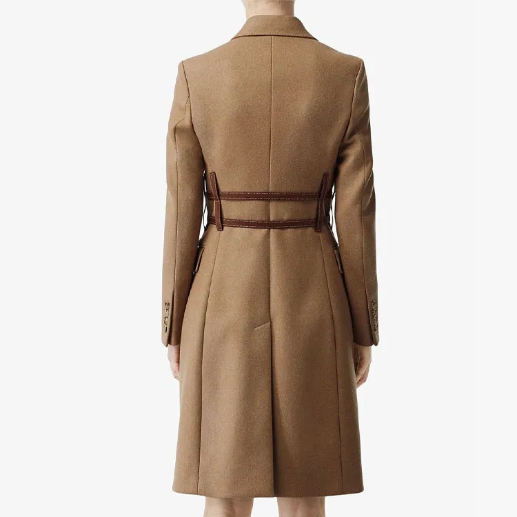 Burberry Coats Women's Brown-3