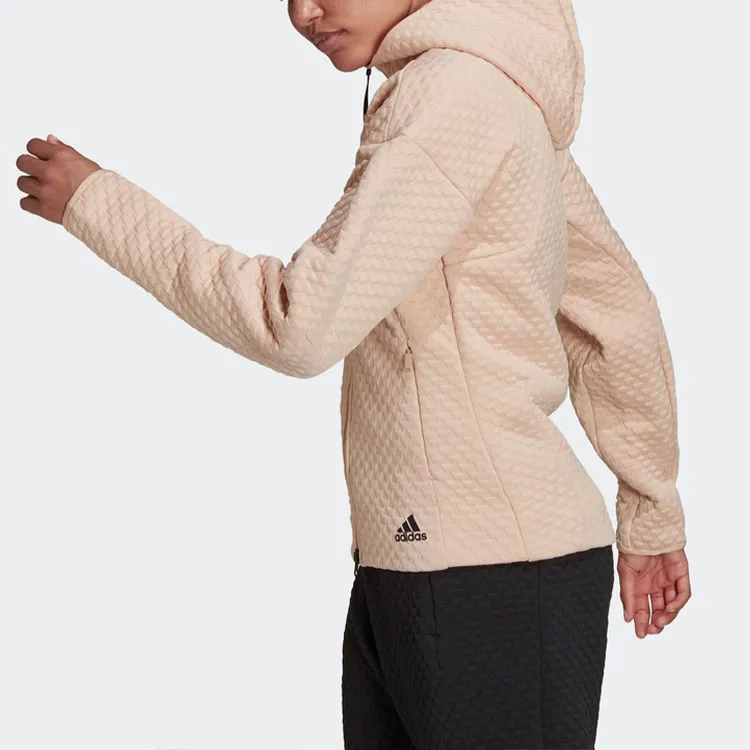Adidas Z.N.E. Jacket Women's Red Pink-1