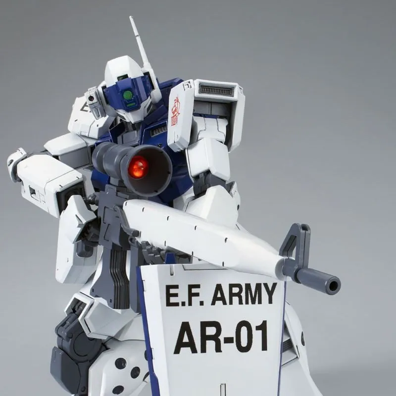 BANDAI MG 1 100 PB Limited Sniper Jim II White Hound Team Model Kits 18cm-4