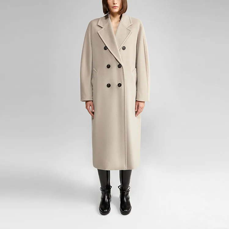 MaxMara 101801 Series Velvet Jackets Women's Beige-1