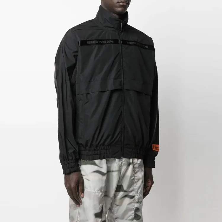 HERON PRESTON Logo Print Windbreaker Jacket-2