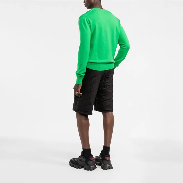 FENDI Padded Sky Twill Bermuda Shorts-2