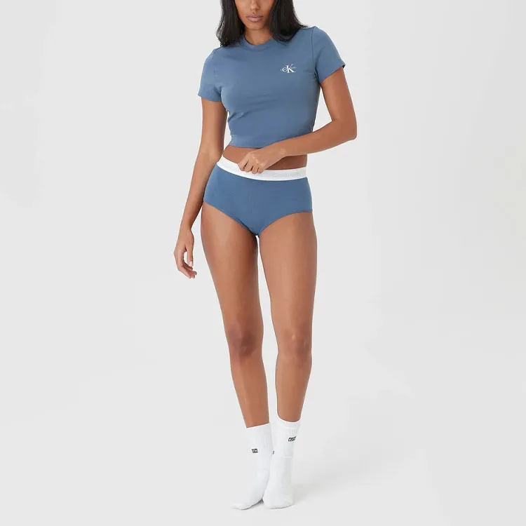 KITH Women's For Calvin Klein Seasonal Boyshort 'Sea'-3