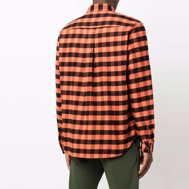 KENZO Shirts Men Orange-3