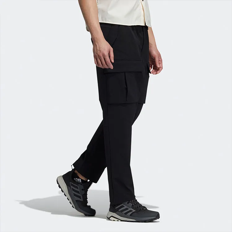 Adidas Knitted Sweatpants Men Black-4