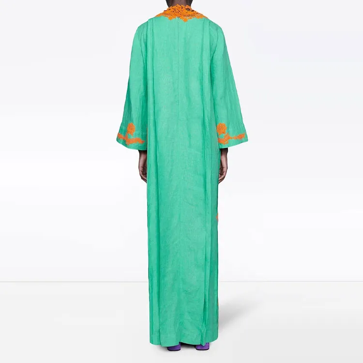 GUCCI Long-Sleeved Dresses Women's Green-1