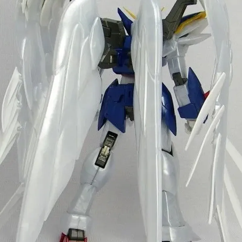 BANDAI MG 1/100 Mobile Suit Gundam Wing  Endless Waltz XXXG 00W0 Wing Gundam Zero EW Edition Model Kits-4