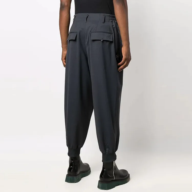 Y 3 Casual Pants Men Black-3