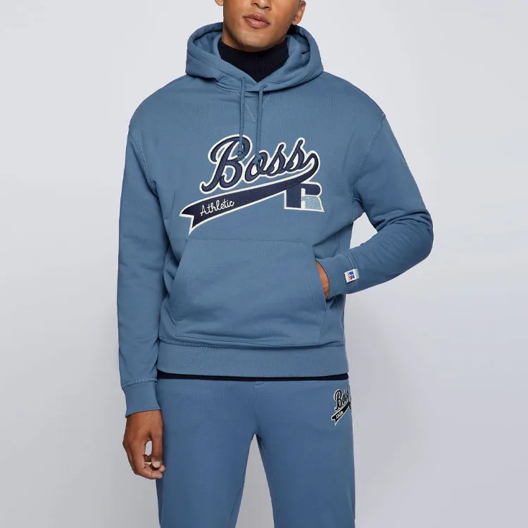 HUGO BOSS x Russell Athletic Sweatshirt Men's Blue-1