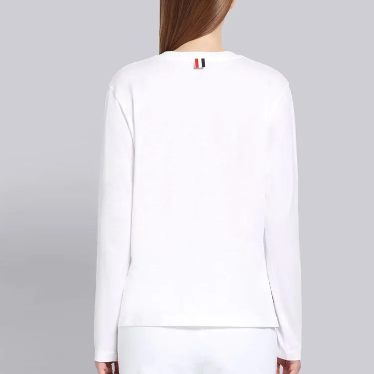 THOM BROWNE T Shirts Women's White-3