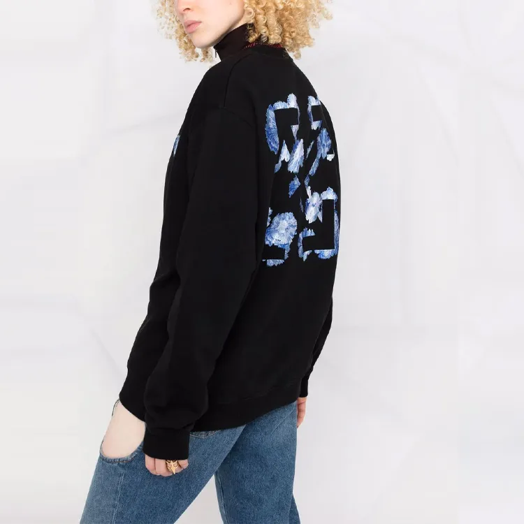OFF WHITE FW21 Sweatshirts Women's Black-4