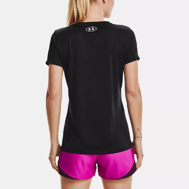 Under Armour Set in Sleeve T Shirt Women's Black-4