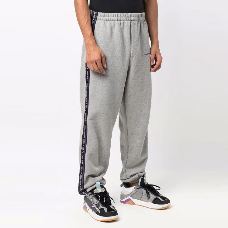 Vetements Knitted Sweatpants Unisex Gray-4