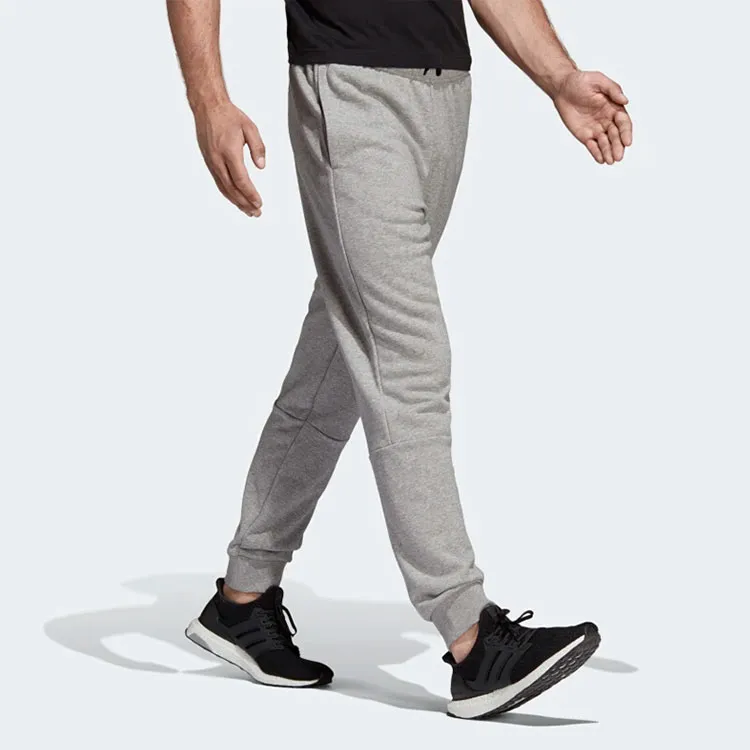 Adidas Essentials Knitted Sweatpants Men Light Gray-5