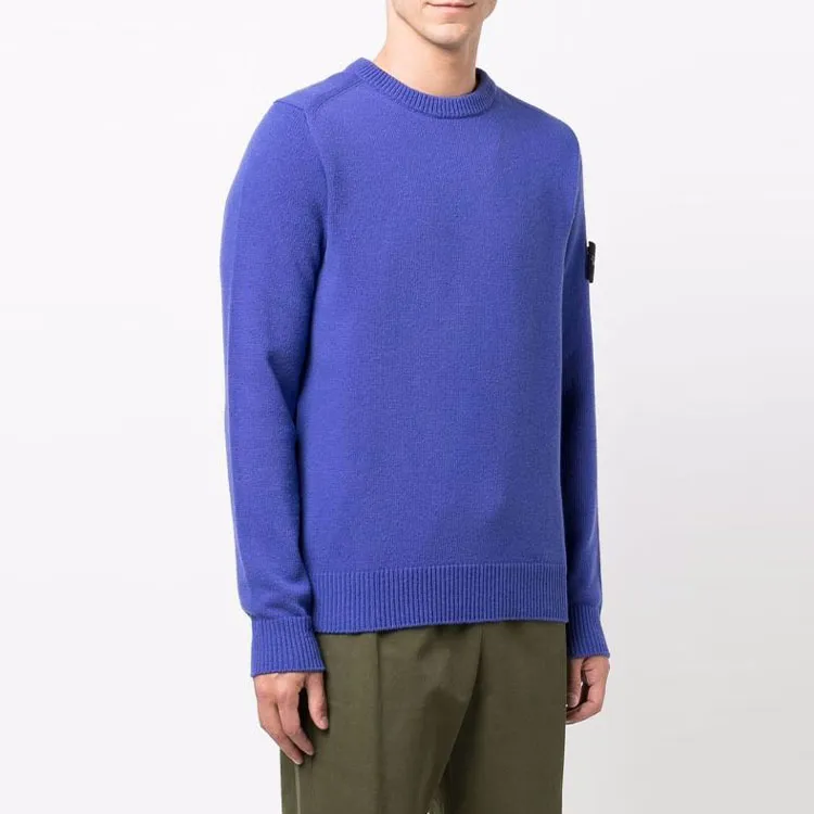 STONE ISLAND Sweaters Men Purple-2