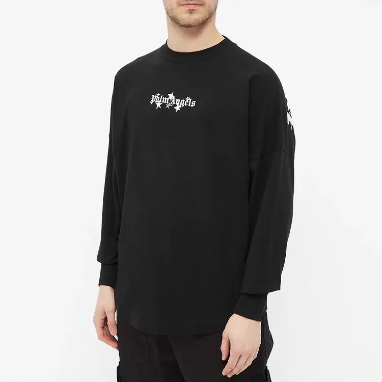 PALM ANGELS Sweatshirts Men Black-2