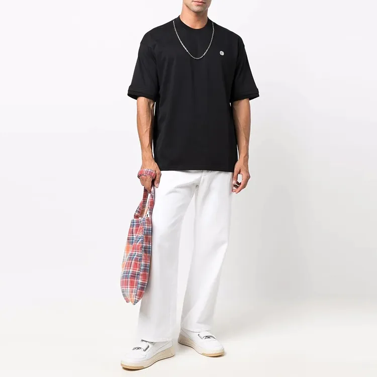AMBUSH Chain Collar Detailed Crewneck T Shirt-2