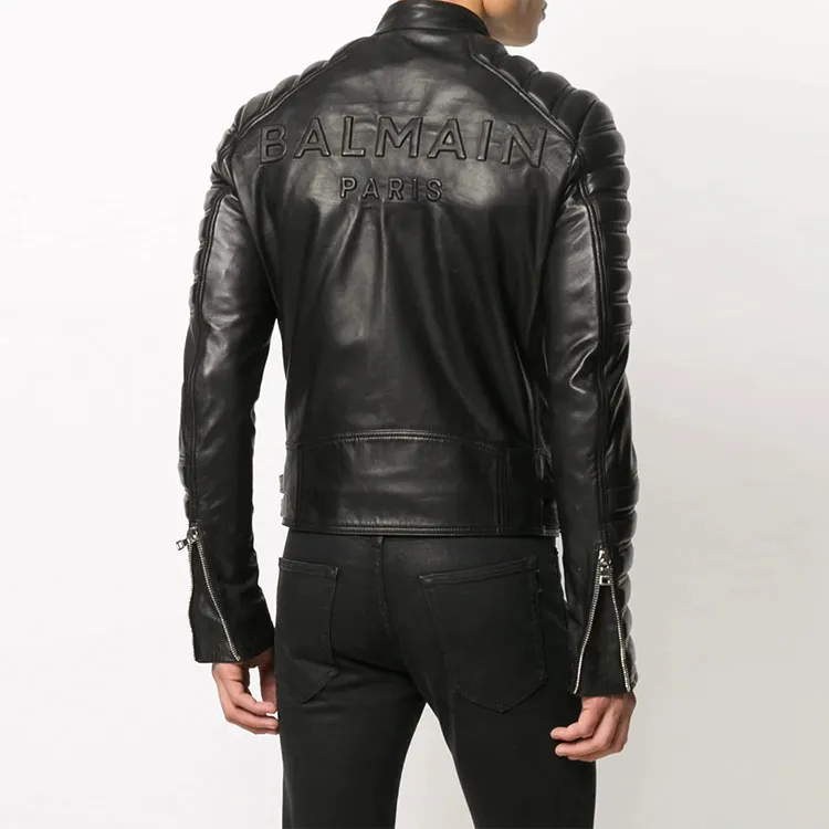 BALMAIN Jackets Men Black-4