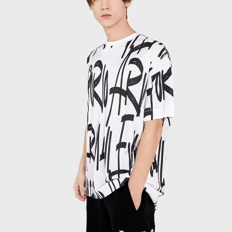 EMPORIO ARMANI T-Shirts Men White-4