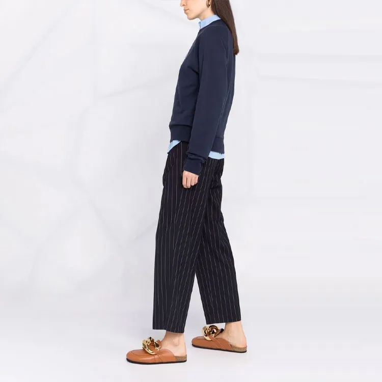 Maison Kitsune Woman Cotton Sweatshirt Blue-3