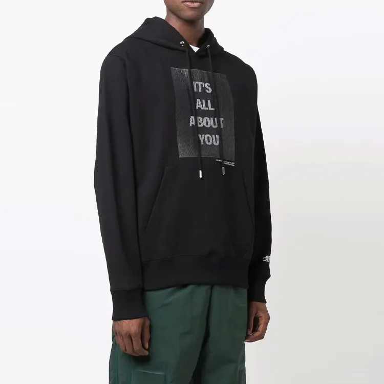 Helmut Lang X Hank Willis Slogan print Hoodie-2