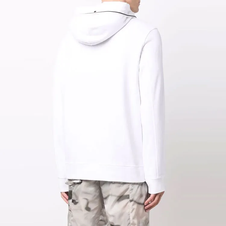 STONE ISLAND Contrast piping Badge Hoodie-3