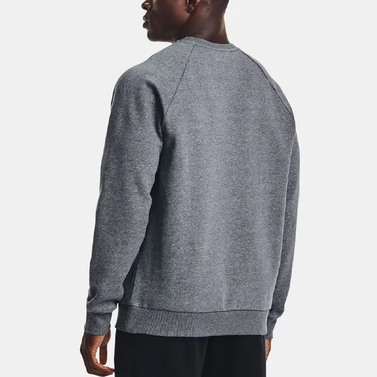 Under Armour Rival Sweatshirts Men Gray-3