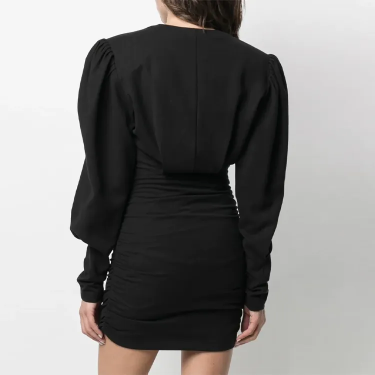 ISABEL MARANT Stella Puff Sleeve Mini Dress-3