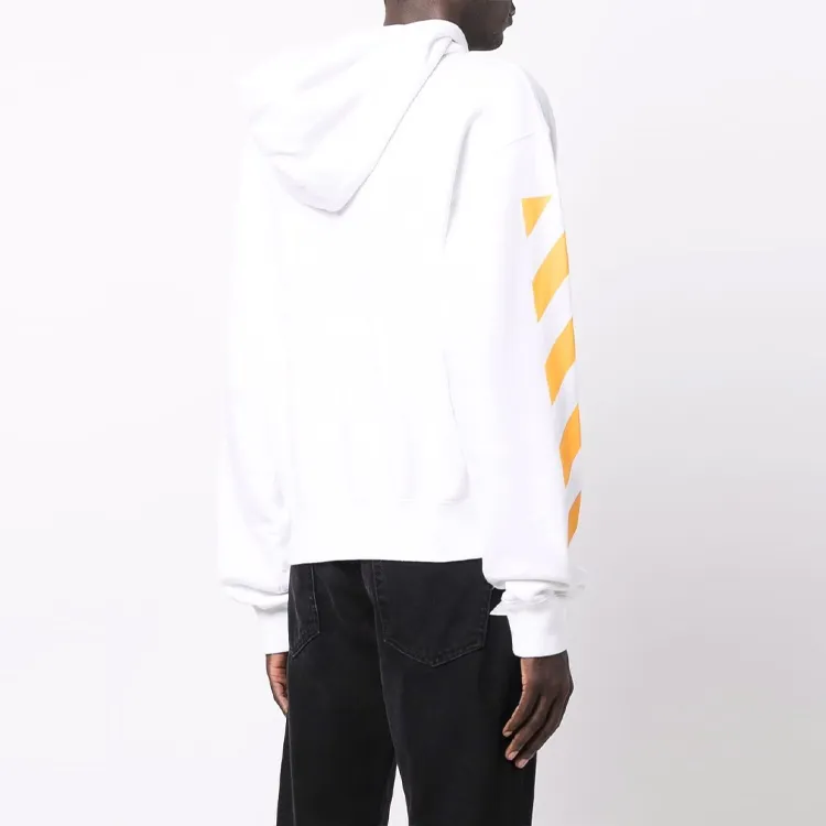 OFF WHITE Caravaggio Saint Jerome Writing Print Hoodie-2