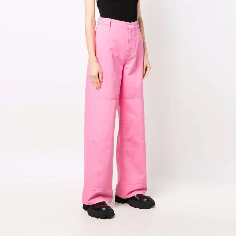RAF SIMONS Jeans Unisex Pink-3