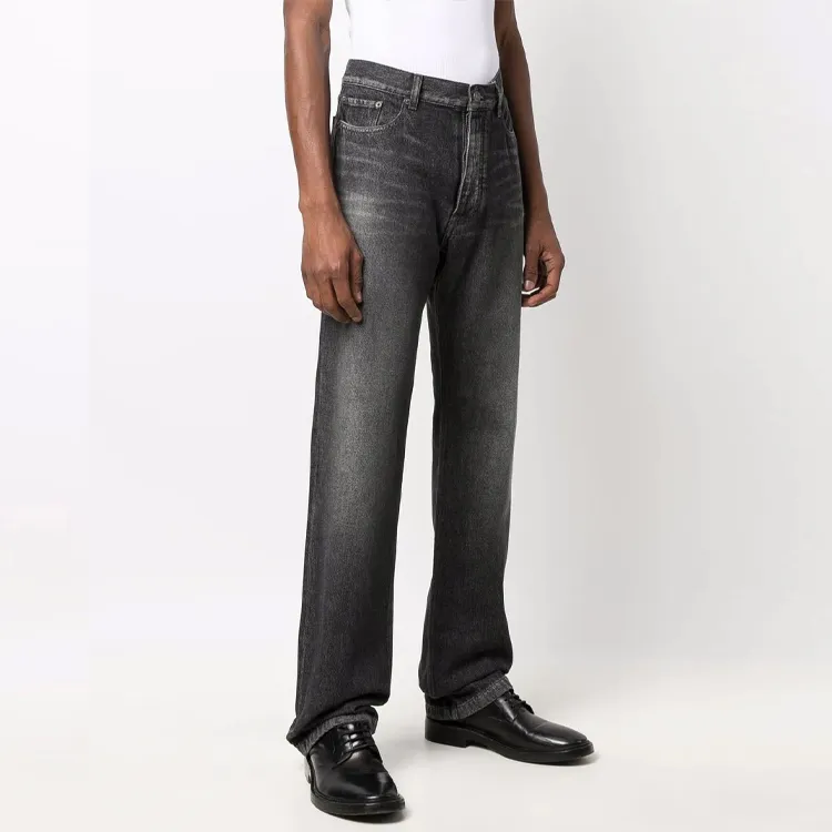 Balenciaga Jeans Men Gray-3