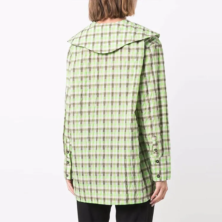 GANNI Shirts Women's Green-2