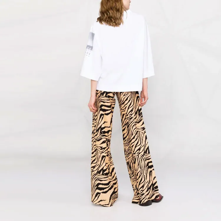 GANNI Basic Cotton Jersey Oversized T Shirt 'Bright White'-2