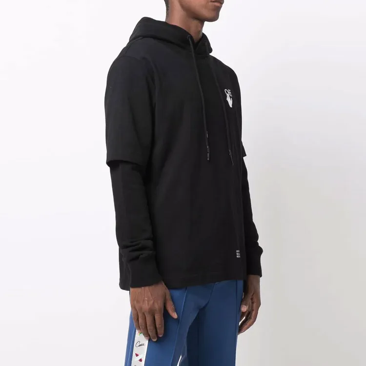 OFF WHITE FW21 Sweatshirts Men Black-3