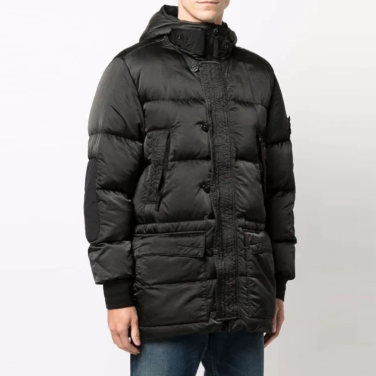 STONE ISLAND FW21 Down Jacket Men's Black-3