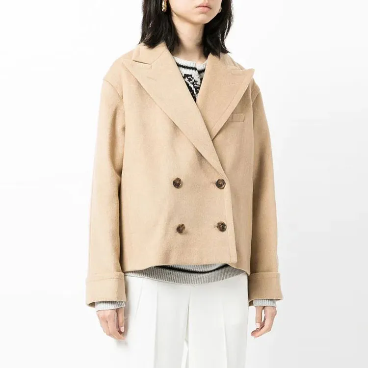 Polo Ralph Lauren Velvet Jackets Women's Khaki-3
