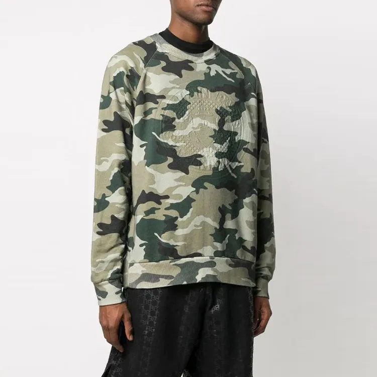 BALMAIN Sweatshirts Men Green-2