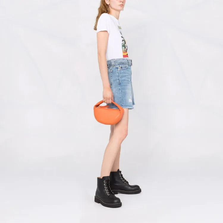 GANNI Denim Shorts Women's Blue-3