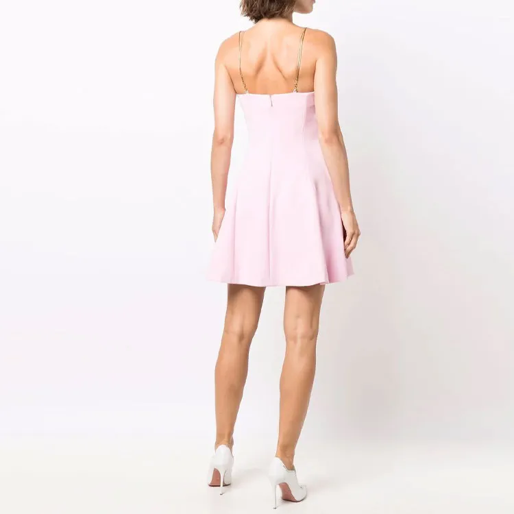 MOSCHINO Sleeveless Dresses Women's Pink-2