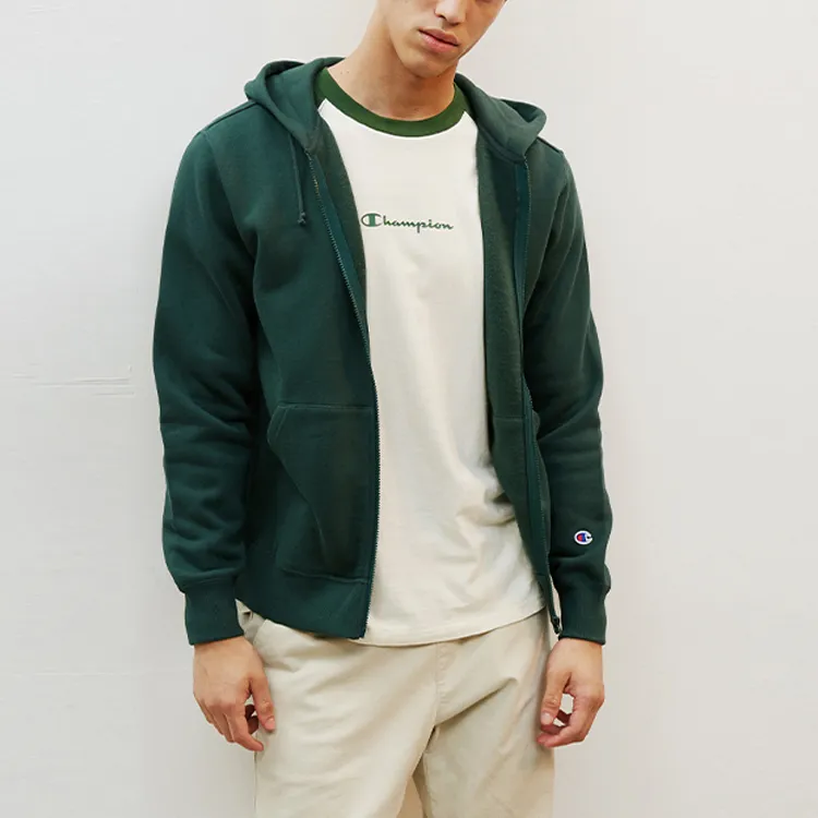 Champion Sweatshirts Unisex Dark Green-4