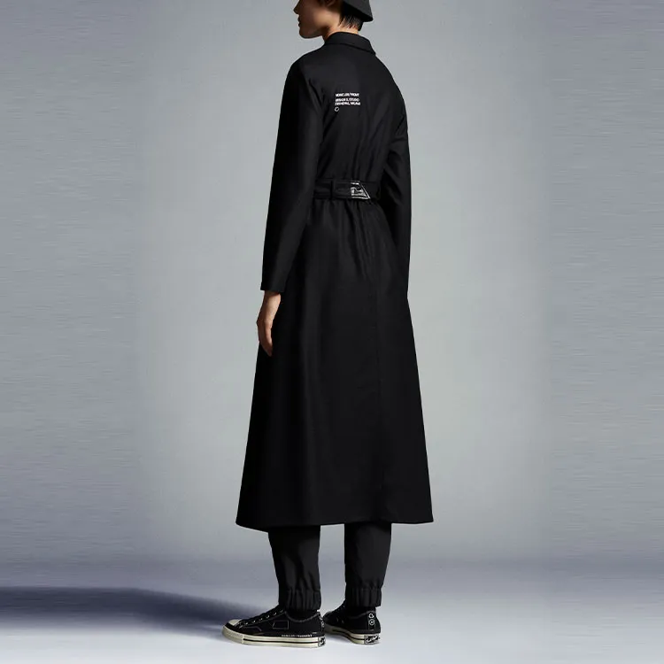 MONCLER GENIUS MONCLER GENIUS X Fujiwara Hiroshi FRGMT 21 Long Sleeved Dresses Women's Black-2