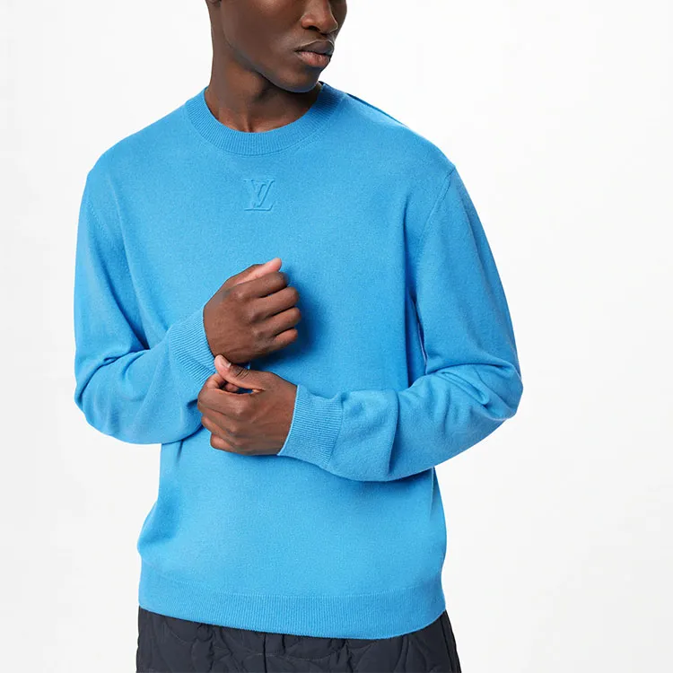 LOUIS VUITTON Sweatshirt Men's Blue-3