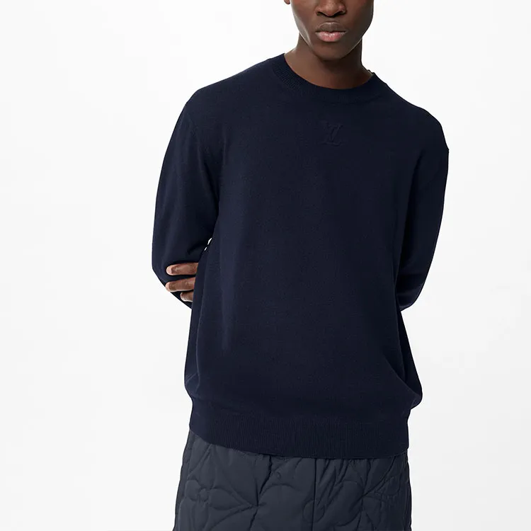 LOUIS VUITTON 1A9VV8 Lvse Lv Embossed Crewneck-2