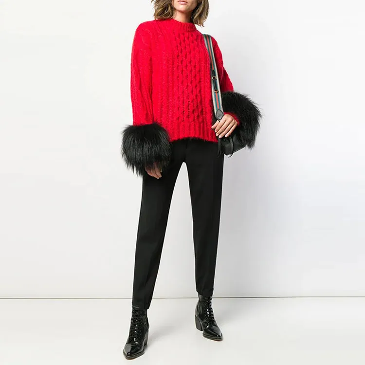 PRADA Sweaters Women's Red-1